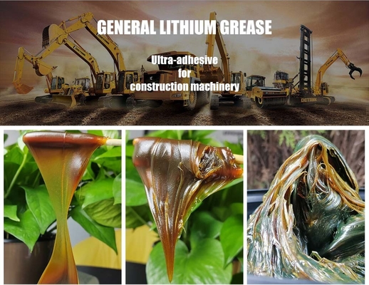 Lubrificante industrial 5 kg de graxa de lítio 50 gramas com classe pesada naval